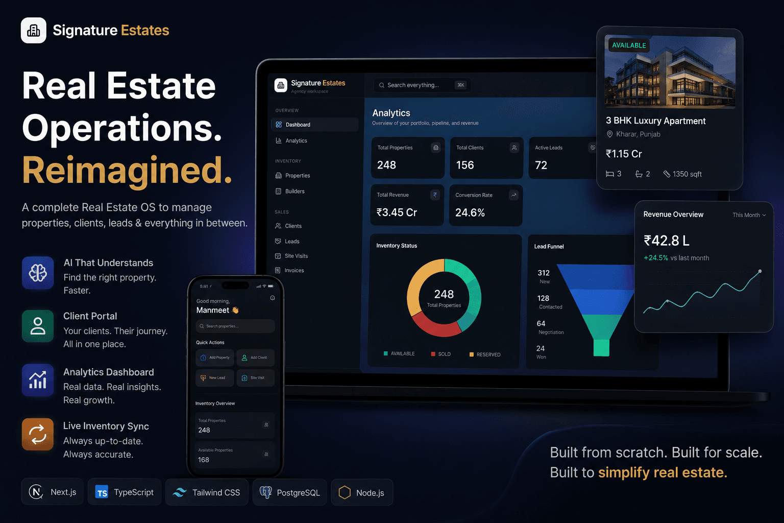 Signature Estates OS project cover
