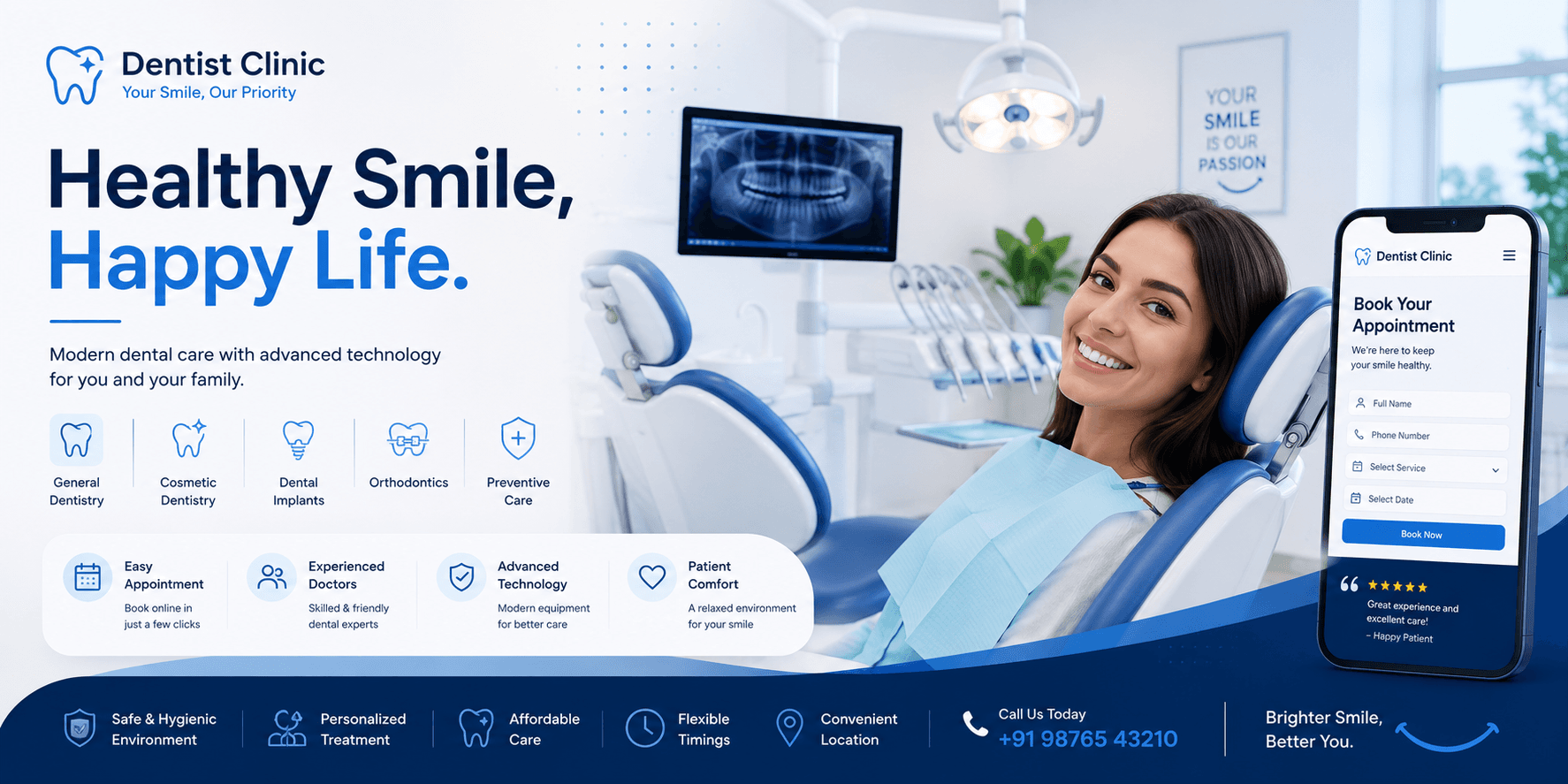 Dentist Clinic Website